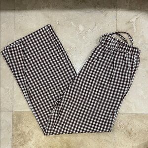 Women’s Brown gingham Pants